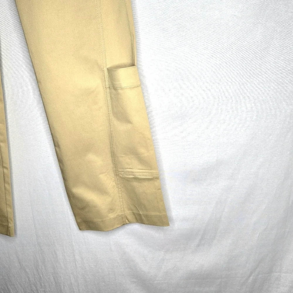 Zara Pants, Khaki, Leg pocket, Size Small/tall.